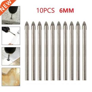 Tile Glass Carbide 6mm Spea Tungsten Ceramic Bit 10pcs Drill