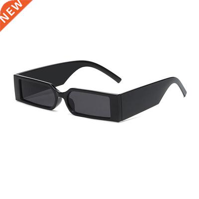 Gafas de sol con montura rectangular para hombre y mujer, le