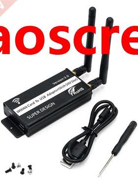 Wireless NGFF M.2 Key B to USB Adapter with Sim Card Slot fo