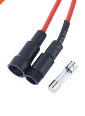 5pc 250V 10A Glass Tube Fuse Holder Inline Screw Type Cap 20