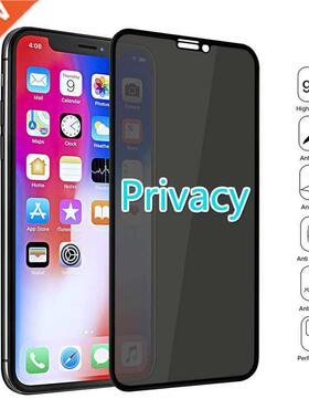 Black Private Screen Protector iPhone X XS MAX XR Antispy T