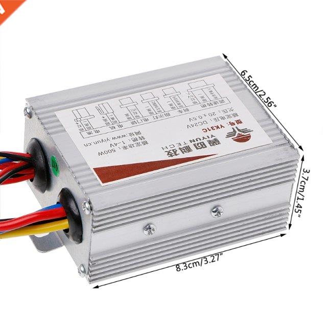 DC 24V 500W Motor Speed Brush Controller 30A For Electric Bi