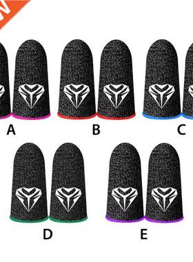 5 Pairs Phone Gaming Fingertip Sleeves Sweatproof Anti-Finge