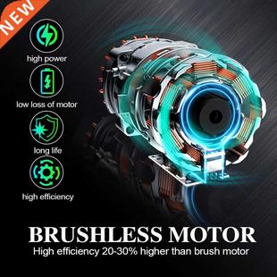 12V 19500rpm Brushless Mini Angle Grinder Cordless Polishing