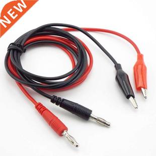 Clip 4mm Connector Alligator Banana Oscilloscope Dual