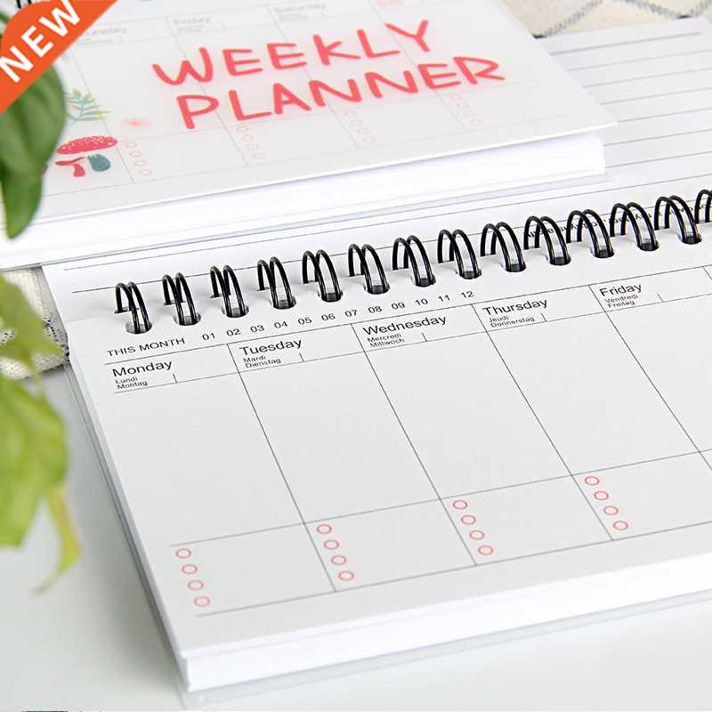 Kawaii Weekly Planner Notebook Journal Agenda 2023 2022 Cure