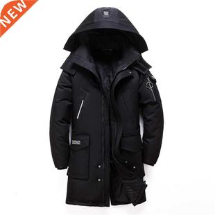 White Fashio New Jacket Down Duck Long Men Winter 2021