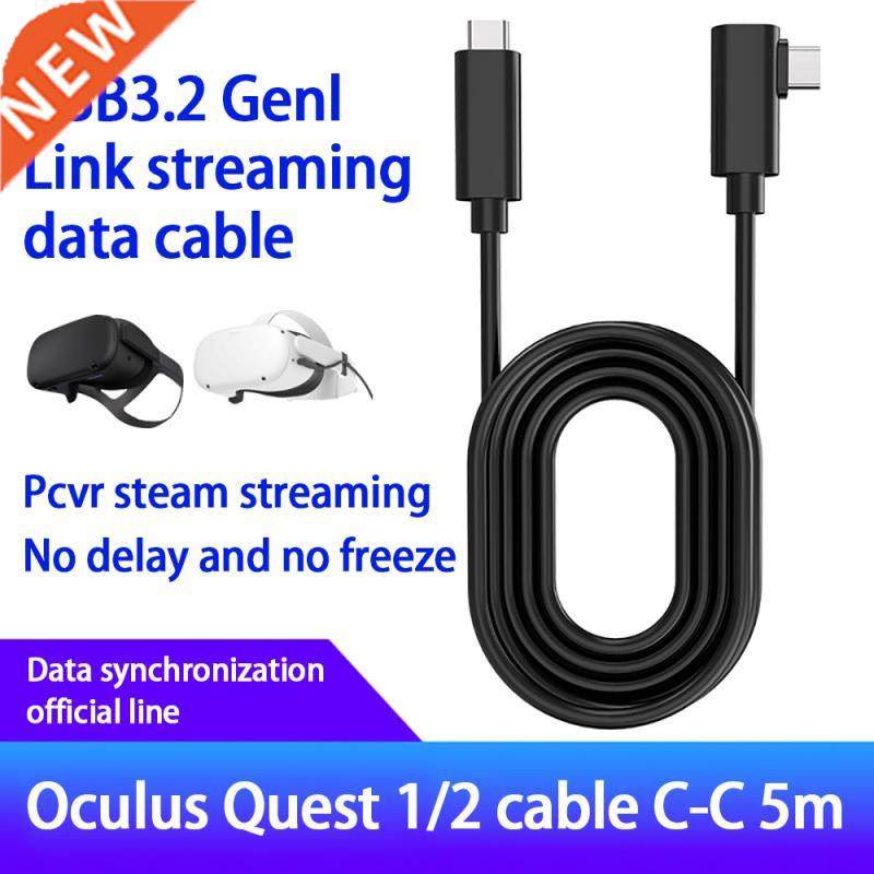 Type C Elbow Design For Oculus Quest2 Charging Cable Type C