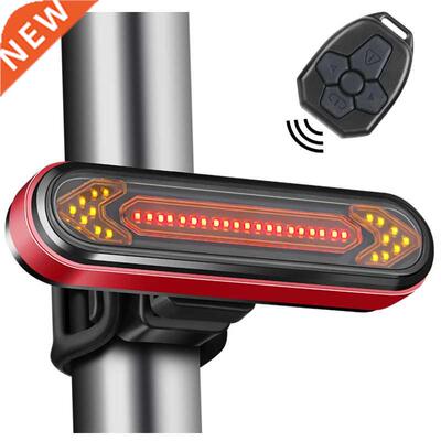 Bicycle Light USB Rechargeable Tail Light Warning Bike Rear