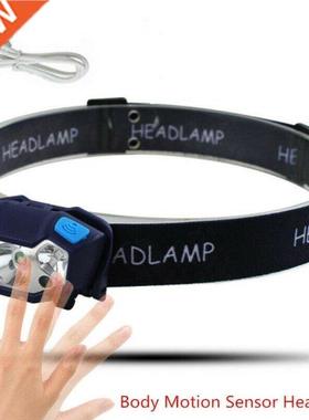 Dreamburgh Powerfull Headlamp USB Rechargeable Body Motion S