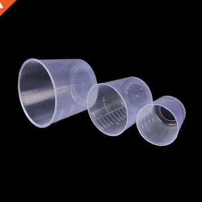 PCS/Set 200ml 100ml 50ml Measuring Cup Labs Plastic Graduat