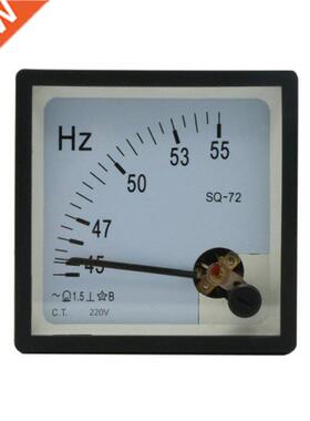 A0KF 1pc AC 100V 220V 380V Analog Panel Frequency Meter Test