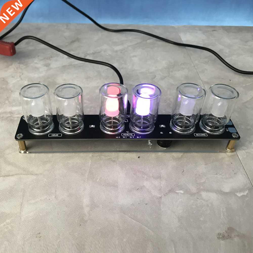 DIY Kit 10mm RGB LED Flashing Lamp Color Clock Gradient Colo