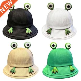 Hat for Women Fashion Autumn Bucket Summer Plain Frog