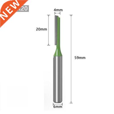 1pc 6mm Straight Router Bit Shank Milling Cutter Wood Carvin
