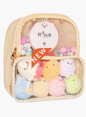 Ita Bag Backpack Clear Transparent Women  Bag Ladies Tran