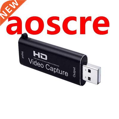 Audio Video Capture Card HDMI to US 2.0 1080P 4K Record Via