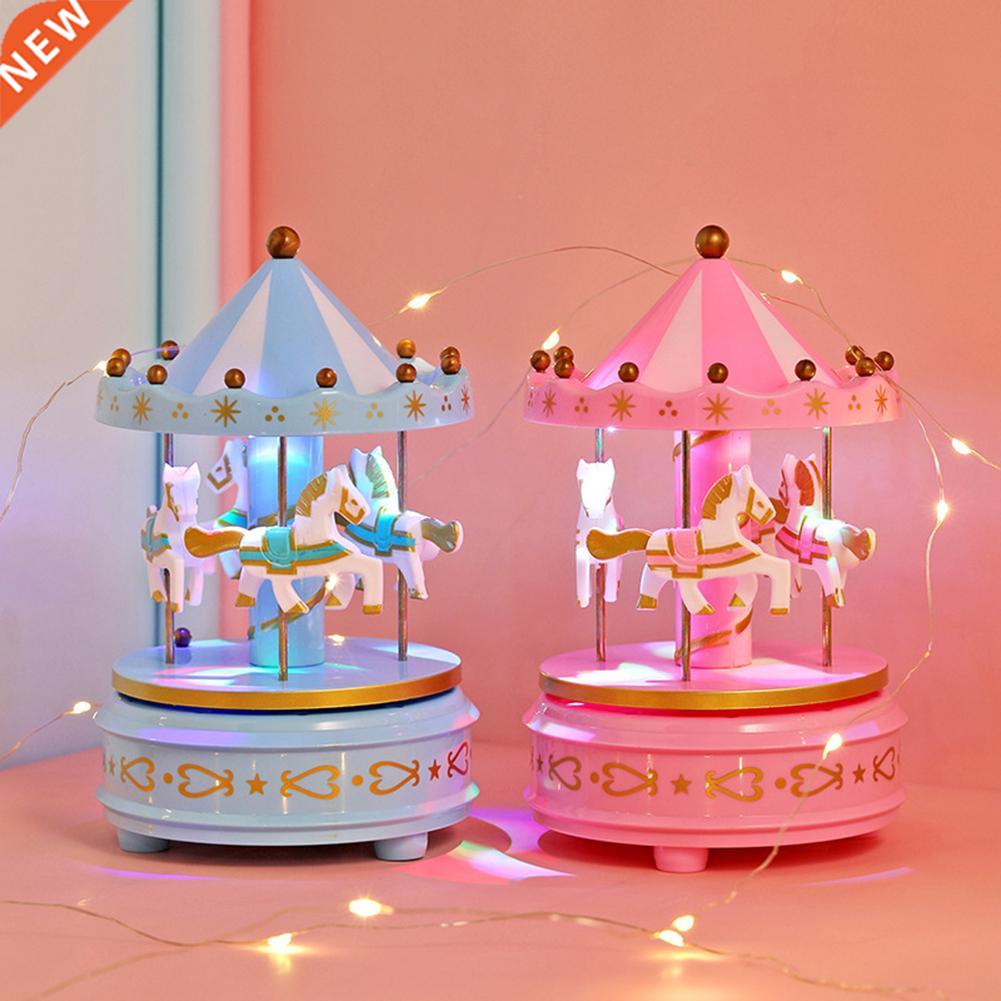 Merry-go-round Music Boxes Geometric Music Baby Room Decorat