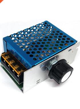 4000W AC 110V-220V SCR Adjustable Motor Speed Controller Con