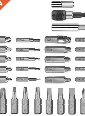 Daed Screw Extractor, Bolt Extractor Kit 33 Pieces with neti