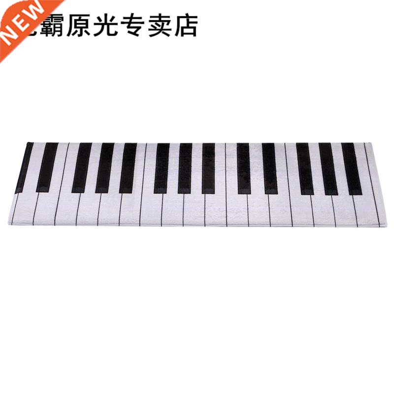Piano Keys Mat Notes Pattern Home Door Floor Mats A