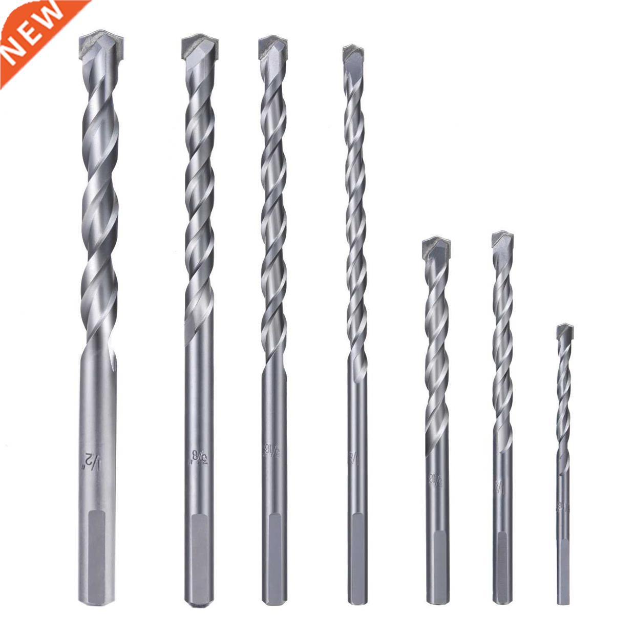 7PCS Masonry Drill Bit Set with Sandblasting Surface Treatme
