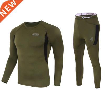 Winter Top Quality New Thermal Underwear Men Underwear Sets