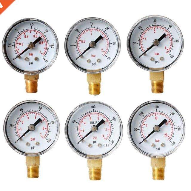 Accuracy Class 2.5% Pressure Gauge 40mm DIAL PRESSURE 1/8 B