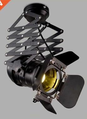 Extensible Painted Rail Lighting Head E27 Base Industrialsty