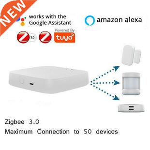 Tuya Smart Zigbee Bridge Wireless Gateway Hub Zigbee .0 Sma