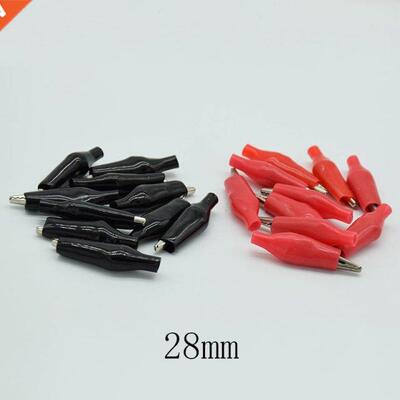 20pcs 28mm Alligator Clips Electrical Test Crocodile Allig