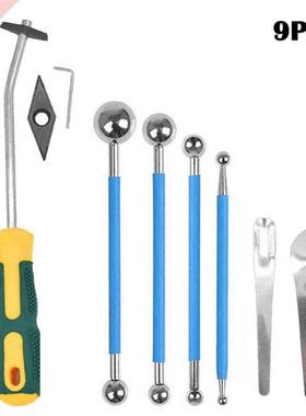 9pcs Filling And Caulking Kit Grout Removal Tool Tile Floor