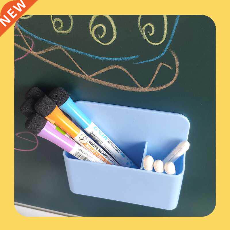 Magnetic Storage Box Fridge Whiteboard Marker Pencil Pen Hol