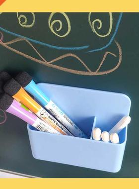Magnetic Storage Box Fridge Whiteboard Marker Pencil Pen Hol