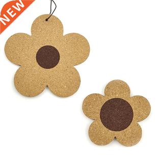 Wooden Flower Coaster Tableware Heat Insulation Hot Pot Hold