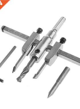 0-10mm Wood Circle Hole Saw Drill Bit Cutter Kit  Tool