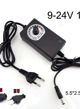 9-24V 1A AC 100-240V to DC Universal Adapter Adjustable Powe