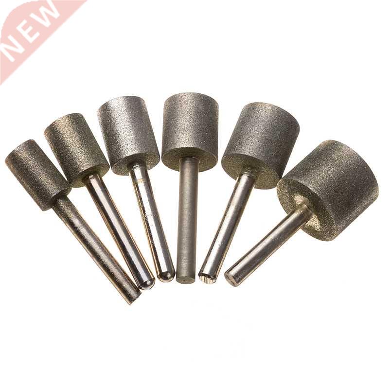 6PCS Dia mm Cylindrical Graphite Rod Polished Diamond Shank