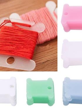 100Pcs/Pack Embroidery Floss Craft Thread Bobbin Cross Stitc