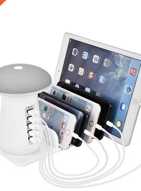 Multi Ports USB Charger With Stand QC 3.0 Quick Charger Mush