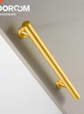 Brass Furniture Handles Modern Nordic Pulls Wardrobe Dresse