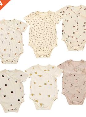 0-24M Newborn Kid Baby Boys Girls Clothes Summer Short Sleev