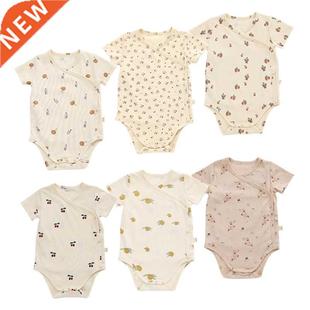 0-24M Newborn Kid Baby Boys Girls Clothes Summer Short Sleev
