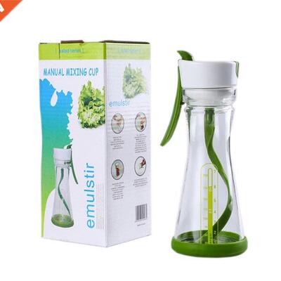 Manual Mixing Cup Salad Dressing Stirring Blending Mixer Bot
