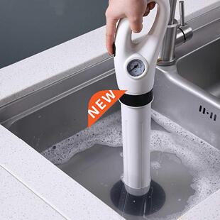 Manual Sewer Dredge Clogged Remover Pipe Bathroom Toilet Plu