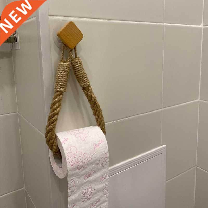 Toilet Accessories Paper Towel Holders Wall Mounted Stand Ra