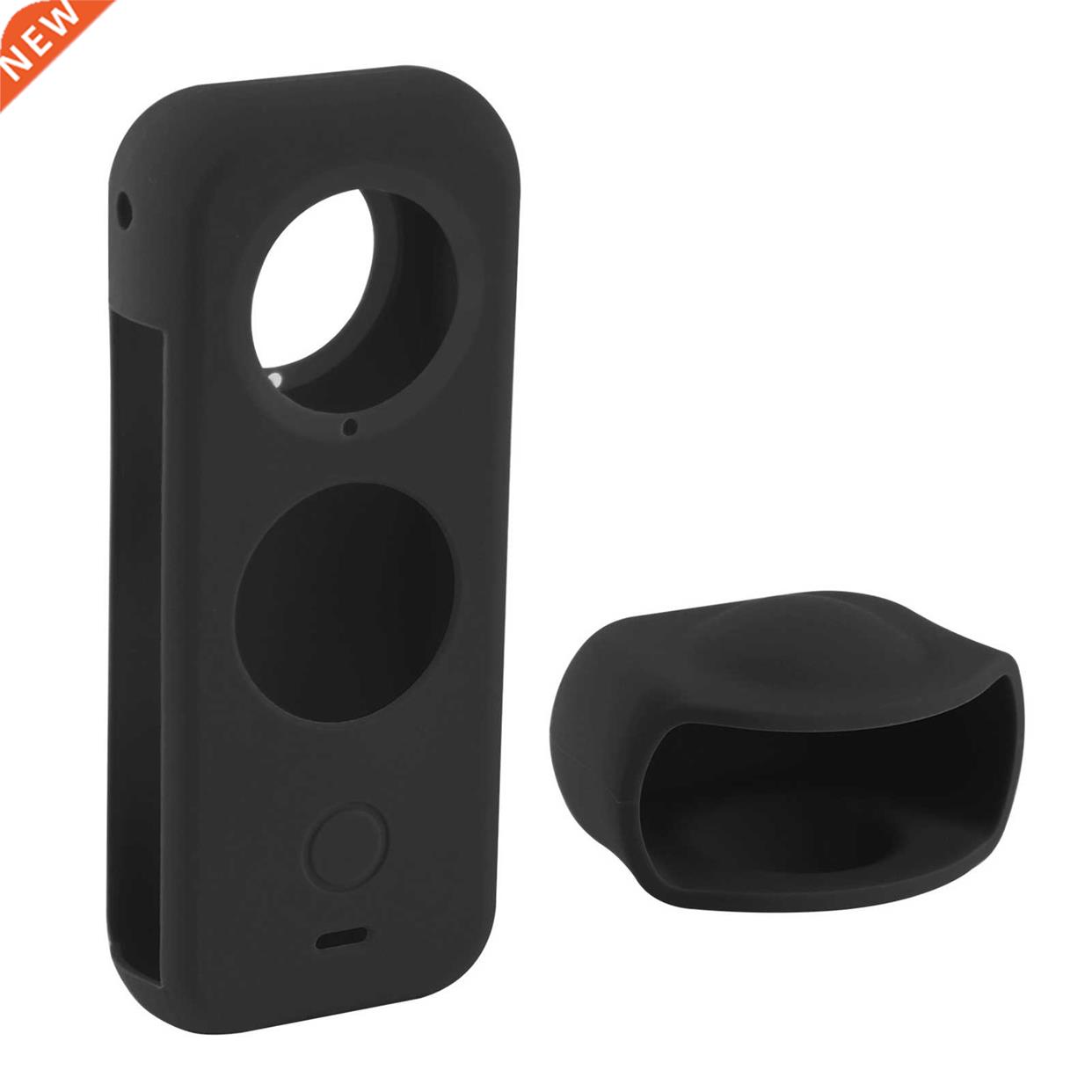 Soft Silicone 2 In 1 Anti Scratch Dustproof Lens Cover Trave