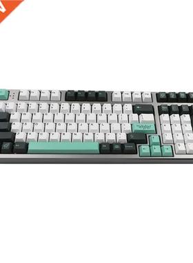 K1KF Botanical Leaves Theme Keycap PBT Standard Dye Sublimat