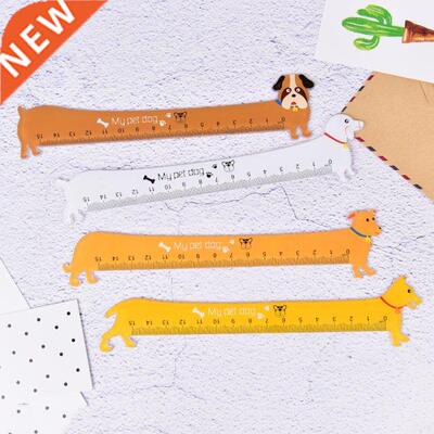 Kawaii Cute Lovely Puppy Dog Rulers Plastic Straight Ruler S