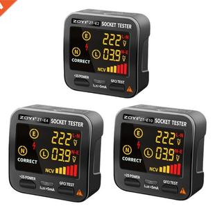 RCD Receptacle Socket Tester Circuit Analyzer Polarity Detec